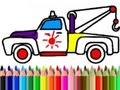 Ойын Back To School: Truck Coloring Book