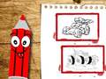 Ойын Back To School Cars Coloring Book