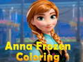 Ойын Anna Frozen Coloring