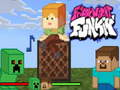 Ойын Friday Night Funkin Minecraft Steve vs Creeper