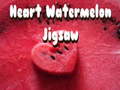 Ойын Heart Watermelon Jigsaw
