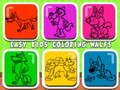 Ойын Easy Kids Coloring Walfs
