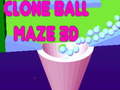 Ойын Clone Ball Maze 3D