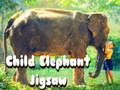 Ойын Child Elephant Jigsaw
