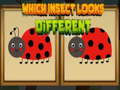 Ойын Which Insect Looks Different
