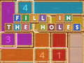 Ойын Fill In the holes