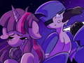 Ойын Friday Night Funkin with Twilight Sparkle and Mordecai