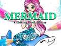 Ойын Mermaid Coloring Book Glitter