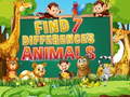 Ойын Find 7 Differences Animals