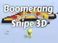 Ойын Boomerang Snipe 3D