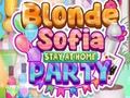 Ойын Blonde Sofia Stay at Home Party
