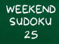 Ойын Weekend Sudoku 25