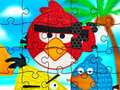Ойын Funny Birds Pop It Jigsaw