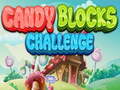 Ойын Candy blocks challenge