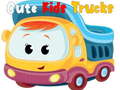 Ойын Cute Kids Trucks Jigsaw