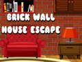 Ойын Brick Wall House Escape