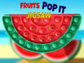 Ойын Fruits Pop It Jigsaw