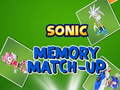 Ойын Sonic Memory Match Up