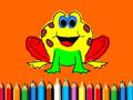 Ойын Back To School: Frog Coloring Book
