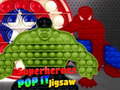Ойын Superheroes Pop It Jigsaw