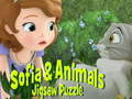 Ойын Sofia And Animals Jigsaw Puzzle