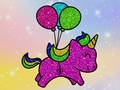 Ойын Coloring Book Glittered Unicorns