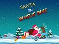 Ойын Santa On Wheelie Bike
