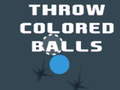 Ойын Throw Colored Balls