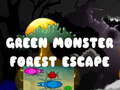Ойын Green Monster Forest Escape