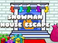 Ойын Snowman House Escape