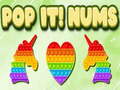 Ойын Pop It! Nums 