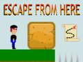 Ойын Escape from here