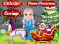 Ойын Little Girl Clean Christmas Carriage