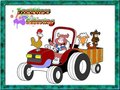 Ойын Tractor Coloring Pages