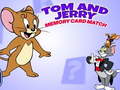 Ойын Tom and Jerry Memory Card Match