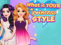 Ойын What Is Your Princess Style