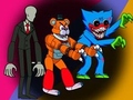 Ойын Monsters Attack Among Us Squad