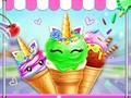 Ойын Unicorn Ice Cream Corn Maker 