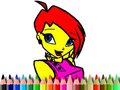 Ойын Back To School Winks Coloring Book