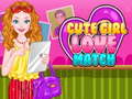Ойын Cute Girl Love Match