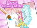 Ойын Princess Coloring Glitter