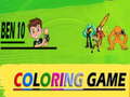 Ойын Ben 10 Coloring