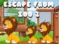 Ойын Escape From Zoo 2