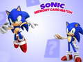 Ойын Sonic Memory card Match