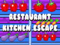 Ойын Restaurant Kitchen Escape