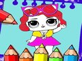 Ойын Coloring Dolls Book