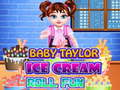 Ойын Baby Taylor Ice Cream Roll Fun