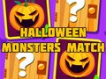 Ойын Halloween Monsters Match