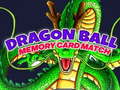 Ойын Dragon Ball memory card match