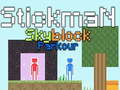 Ойын Stickman Skyblock Parkour